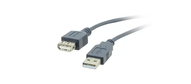 Kramer USB3 Kabel A hann-A hunn -  3.0 m A-A hann hunn  USB Kabel Sort 