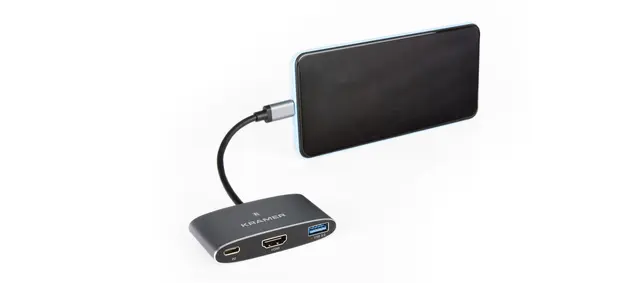 Kramer Adapter USB-C > USB/ HDMI USB-C > HDMI og USB3.0 PD 4K 