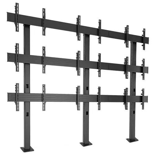 Chief Gulv Videovegg 3x3 Large Universal Sort Max 9x45 Kg Bolt Down 