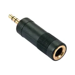 Lindy Adapter 6.3mm > 3.5 mm 6.3mm Stereo Hun til 3.5 mm Stereo Han
