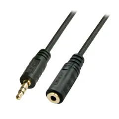 Lindy Audiokabel 3,5mm -  2,0 m Skjøt 3,5mm - 3,5mm skjøtekabel