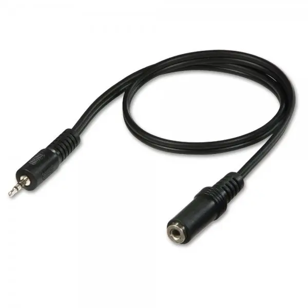 Lindy Adapterkabel 3,5mm > 2,5mm - 30 cm 3,5mm Hun - 2,5mm Han Stereoadapter 