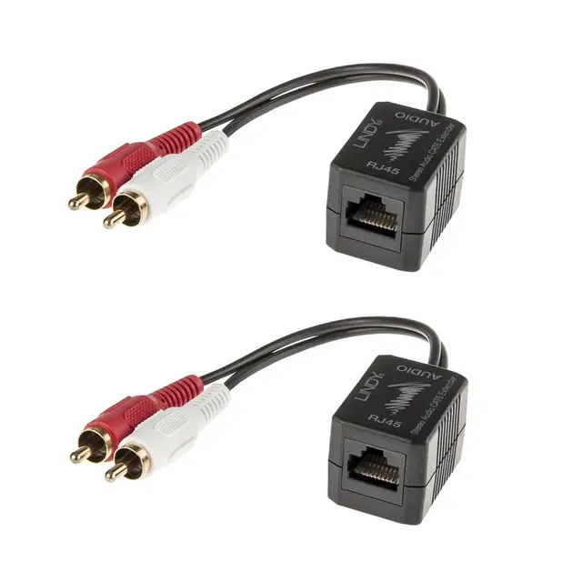 Lindy 70460 Analog audio extender 100m Analogl Audio extender kit over Cat 