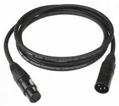 Klotz Mikrofonkabel XLR -  1,0 m XLR 3-pol Plugg - XLR 3-pol Kontakt