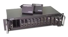 Planet Konverter Chassis 15-Slot Rack2.4U 19"