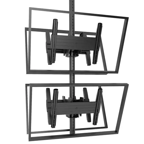 Chief Fusion Takfeste Dobbel Stacked Universal Sort Max 45 Kg pr skjerm 