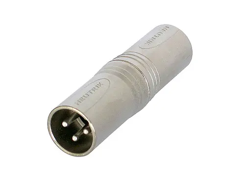 Neutrik Adapter XLR3M - XLR3M XLR 3-pol Han - Han 