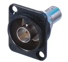 Neutrik Adapter BNC Chassis 75 Ohm BNC Hun Hun 75 O