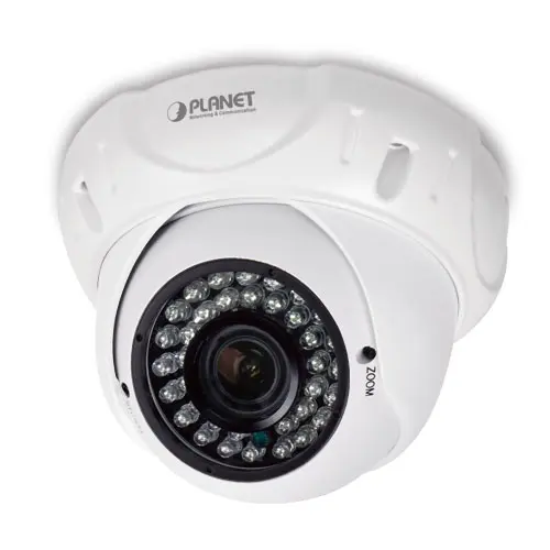 Planet Kamera H.265 4MP PoE Dome Ute IP66 IR VF ONVIF 2DNR WDR ICR 