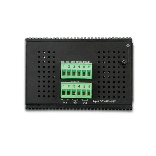 Planet Switch 8-p GB 8x PoE+ 2xSFP Layer2+ Industri IP30 DIN IPv6 