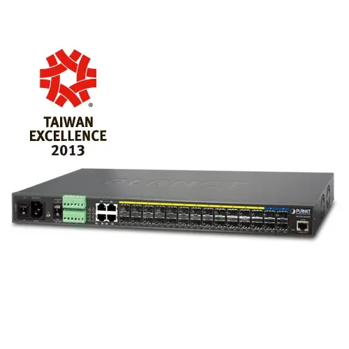 Planet Switch 24-p + 4xSFP 10G L3 Managed Metro Ethernet Switch 