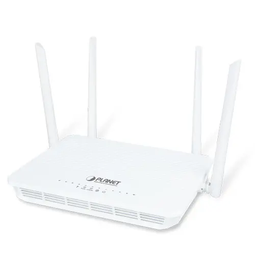 Planet Trådløs Ruter 11ac Dual Band 802.11ac 2.4G/5G 4xLAN 1200Mbps USB 