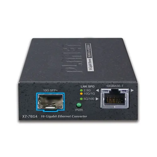 Planet Konverter 100Base-T - 10GBase-X 10G/5G/2.5G/1G/100M -  10GBaseX SFP 