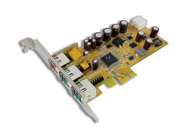 Sunix PCI  Express 3xUSB 2.0 Powered USB ports 1x24V 2x12V 