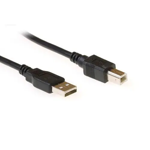 ACT USB2 Kabel A-B -  5,0 m A-B USB Kabel Sort 