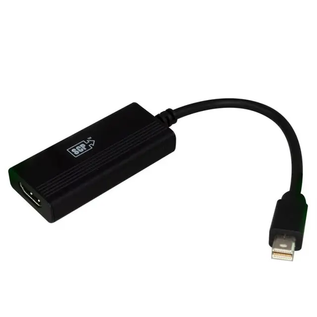 SCP Adapter MiniDisplayPort> HDMI 4K HDR Videokilde:Mini DisplayPort 1.4 