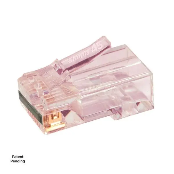 Simply45 Cat6/6a PRO Pass Through RJ45 RJ45 - 23AWG - PRO - pris pr. stk 