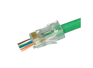Simply45 Cat6 UTP Pass Through RJ45 RJ45 - 23AWG pris pr. stk.