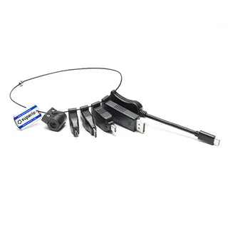 Superio Adapter Ring 5xAdapter DP MiniDP MiniHDMI MicroHDMI USB C-PT