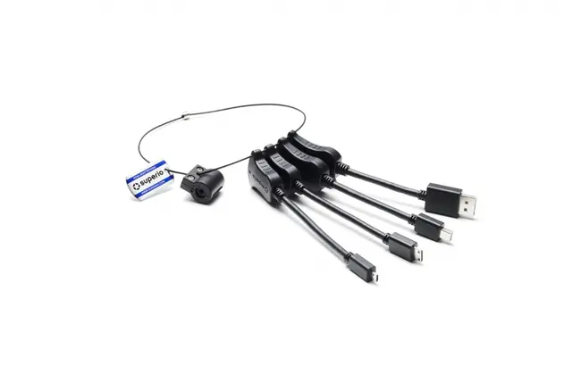 Superio Adapter Ring 4xAdapter Pigtail DP MiniDP MiniHDMI MicroHDMI 