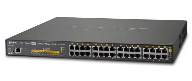 Planet Injector 16-p Gigabit PoE 60W IEEE802.3u/ab B600W Managed 