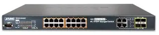 Planet Switch 16-p Gigabit 16xPoE+ 4xSFP Layer2 PD-Alive Schedule B230W