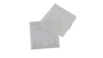 X-Keys Taster 2x2 Quad Transparent Pakke med 4 stk 