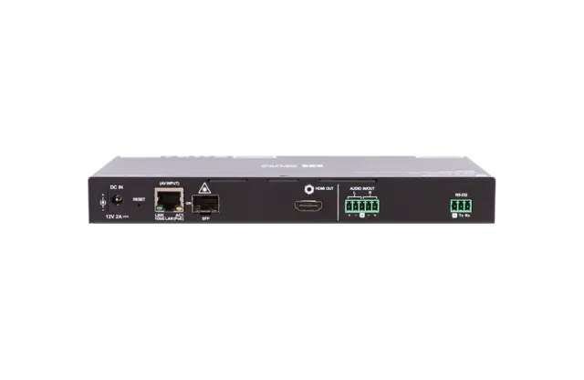 AVoIP LWR 1G RX Mottaker HDMI Audio ut HDMI/USB 2.0 4K UHD@60Hz 
