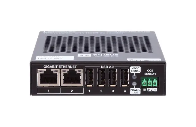 Taurus UCX Matrix Switcher Receiver Mottaker ved skjerm fra Taurus UCX 