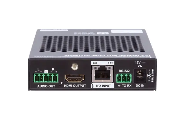 Taurus UCX Matrix Switcher Receiver Mottaker ved skjerm fra Taurus UCX 