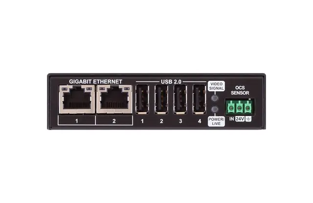 Taurus UCX Matrix Switcher Receiver Mottaker ved skjerm fra Taurus UCX 