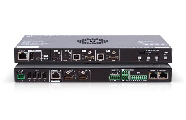 TPX-4x3-TX20-RX107 bundle USBC-HDMI Turus TPS RX-TX og kabler <5m pakke 