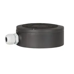 Overvåkningskamera LUMA koblingsbok sort Fast koblingsboks Turret &amp; Dome kamera