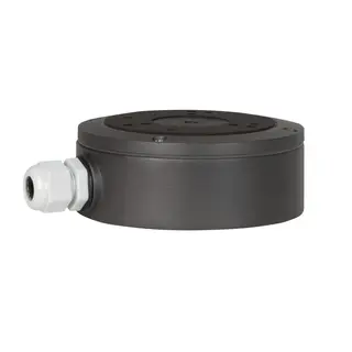 Overvåkningskamera LUMA koblingsbok sort Fast koblingsboks Turret &amp; Dome kamera