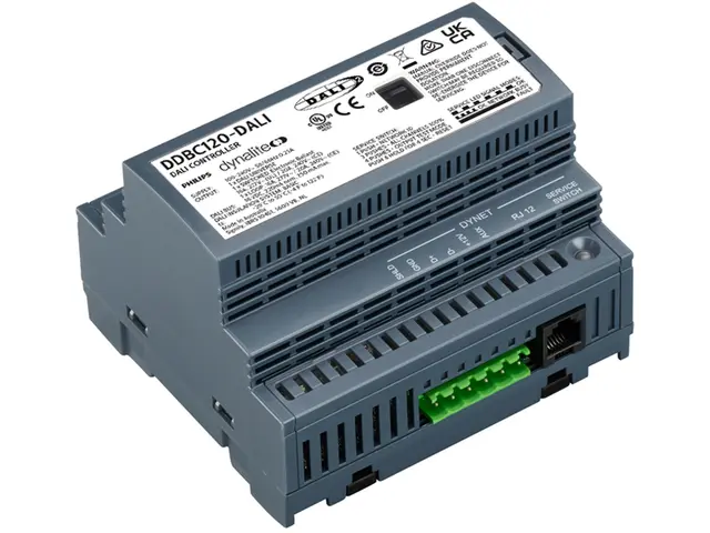 DALI Interface Dynalite DDBC120-DALI Gateway mellom styresystem og Dali 