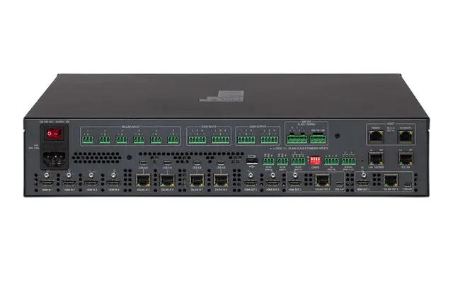 AMX DVX-3266-4K Presentation Switcher 4 HDMI Inputs 4 DXLink-4K60 Inputs 