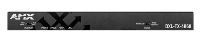 AMX DXL TX 4K60HDBT Transmitter AMX DXLite supports 4K60 4:4:4 HDCP 2.2 