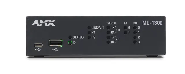 AMX MU-1300 MUSE automasjons-controller Automasjons-controller 2Serial 2IR 4IO 