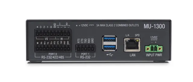 AMX MU-1300 MUSE automasjons-controller Automasjons-controller 2Serial 2IR 4IO 