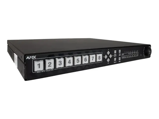 AMX NCITE 813 presentations switcher 8x1:3 4K60 4:4:4 Digital Video switcher 