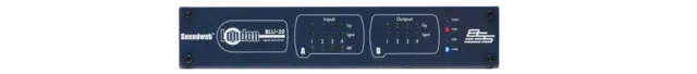 BSS BLU50 Soundweb DSP, 4 inn / 4 ut 4x4 Signal Processor with BLU link 