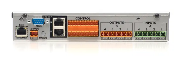BSS BLU50 Soundweb DSP, 4 inn / 4 ut 4x4 Signal Processor with BLU link 