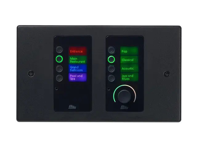 BSS Contrio EC-8BV betjeningspanel BLK Betjeningspanel med PoE Volum 8 knapper 