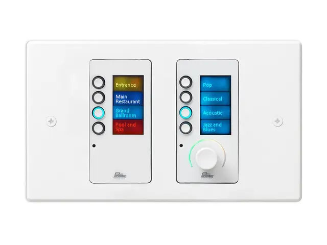 BSS Contrio EC-8BV betjeningspanel Betjeningspanel med PoE Volum 8 knapper 