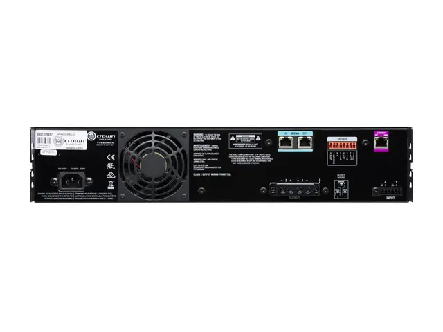 Crown CDi2 600BL Effektforsterker 2 x 600W i 4ohm rackmontering 2U 