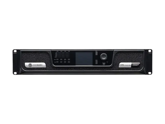 Crown CDi4 300 Effektforsterker 4 x 300W i 4ohm rackmontering 2U 