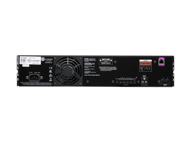 Crown DCi2 600 Effektforsterker 2 x 600W i 4ohm rackmontering 2U 