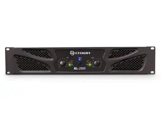 Crown XLi2500 DEMO uten emballasje 2 x 750W i 4 ohm rackmontering 2U