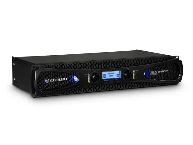 Crown XLS2502 Effektforsterker 2 x 775W i 4 ohm rackmontering 2U 