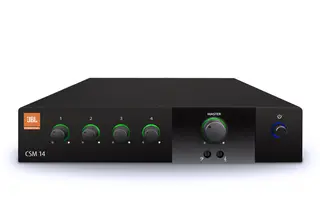 JBL PRO CSM14 mikser 4 kilder 1 sone Installasjonsmikser 4 inn 1 ut